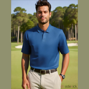 Columbia Navy Polo Shirt Men's Size Large